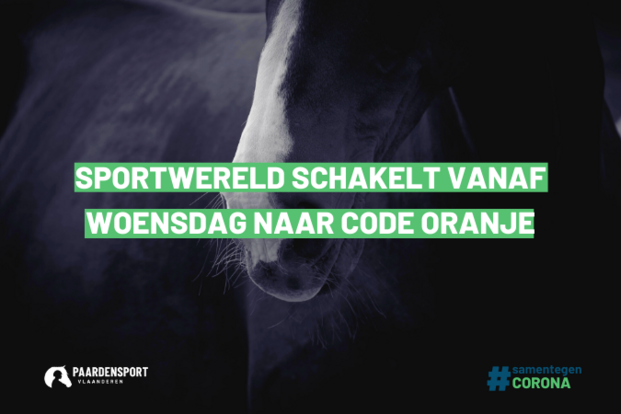 Wat betekent code oranje voor paardensport? Wat betekent code oranje voor paardensport?