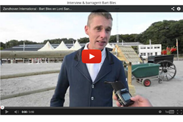 Interview en barragerit Bart Bles winnaar GP