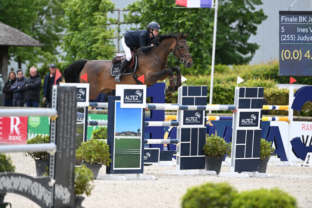 Top 5-klasseringen voor Ines Van Dijck en Mathieu Guery in de CSIOJ GP