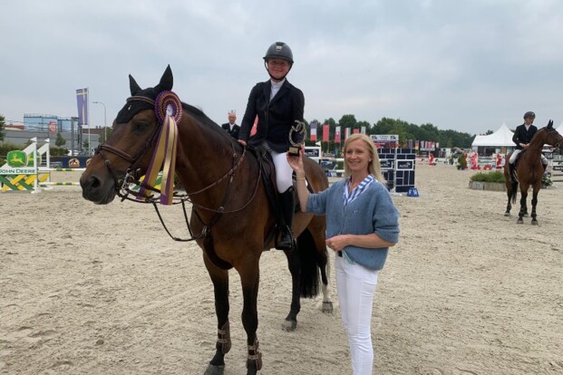 Maud Pietroniro start de dag met winst!