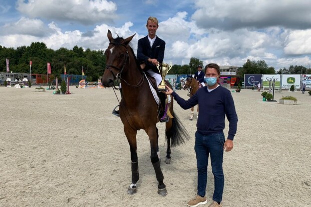 Derde keer goede keer voor Gilles Thomas!