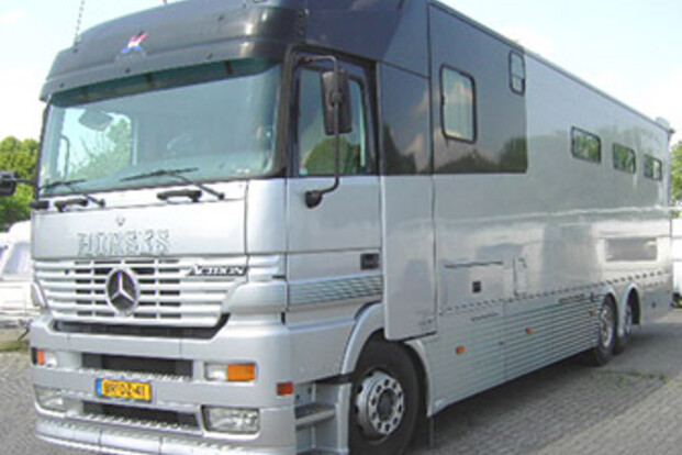 Paardenvrachtwagen 8 paarden + living