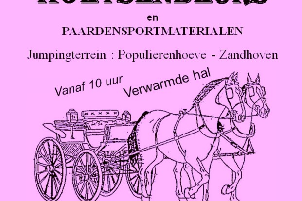APZ organiseert Men- en paardensport Beurs in Zandhoven - 10 december 2023