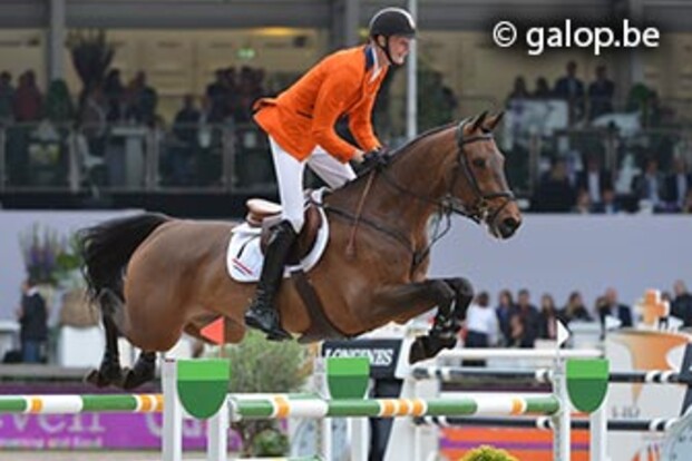 Frank Schuttert Europees kampioen Young Riders