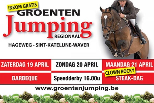 Groentenjumping regionaal tijdens paasweeken Groentenjumping regionaal tijdens paasweeken