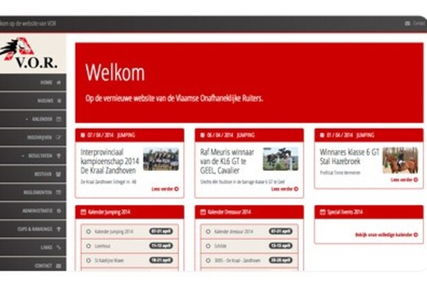 Nieuwe website voor VOR Nieuwe website voor VOR