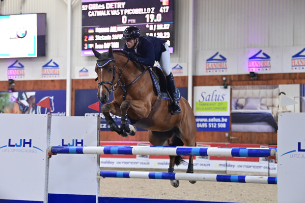 Top 5-klassering voor Gilles Detry in Herning!