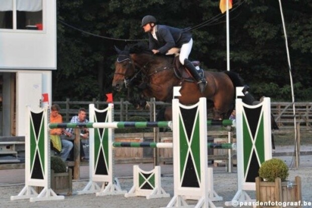 Werner Dierckx enige geklasseerde Belg 1.45m