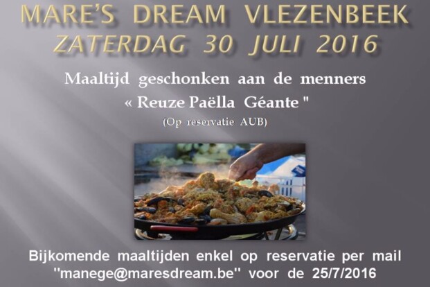 Vlezenbeek trakteert de menners - 30-31/07