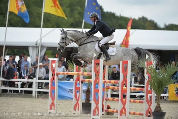 Walter Lelie 6de in troosting WK 7-jarigen