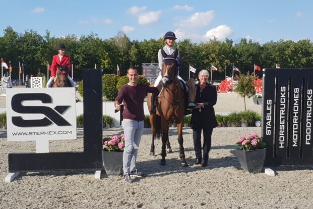 CSIOJ Opglab.: Winst voor Emilia Housen!
