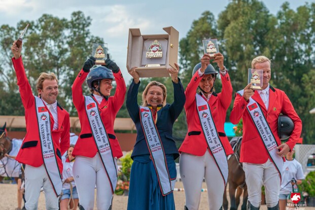 Belgisch springteam wint de CSIO4* Nations Cup van Rabat! Belgisch springteam wint de CSIO4* Nations Cup van Rabat!