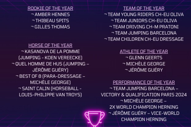 Equigala 2023: Help ons de laureaten van de Equistars 2022 te verkiezen!