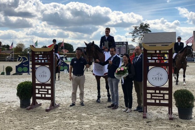 CSI1* Opglab.: Lamers en van Belle op podium CSI1* Opglab.: Lamers en van Belle op podium