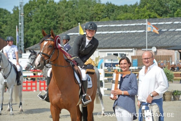 CSI2* Zandhoven: Jessica Geurts aan kop CSI2* Zandhoven: Jessica Geurts aan kop