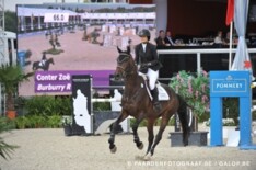 Saut Hermes: Zoe Conter vijfde op dag één