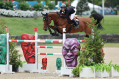 Abdel Saïd springt naar zilver in de CSI4* GP van Saugertiers