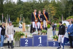 Stijn Timmerman en Que Sera JW Van De Moerhoeve Belgisch Kampioen 8-jarige paarden!