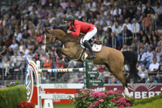 Gregory Wathelet is Belgische sterkhouder in de CSI5* Grand Prix van Saut Hermès