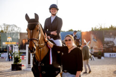 Marthe Heudens verzekert winst in de Longines Rankingproef van Bonheiden