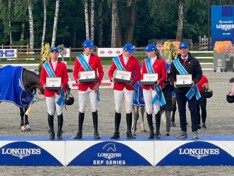 Belgisch team wint de Longines EEF Nations Cup van Drammen