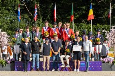 Belgische Young Riders behalen goud op het Europees Kampioenschap in Riesenbeck