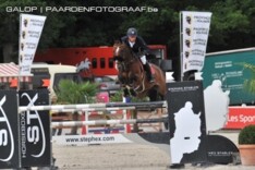 Cyclus: Marthe Heudens pakt Silver GP 1.35m