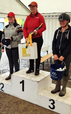 Ellen Vangoidenhoven, tweede plaats CAI3*-P1 - Bühl