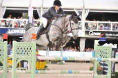 Sarah Toussaint vierde met haar beste paard