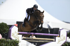 Mathieu Guery aan de leiding bij de Young Riders!