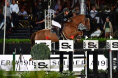Cindy van der Straten 4e in CSI3* GP Brussel
