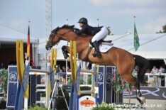 Dakota voor Emerald in de WEF Cup, Florida