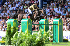 Een fenomenale Katanga vh Dingeshof  en een al even weergaloze Nicola Philippaerts springen op het podium van de Rolex GP van Aken