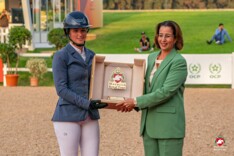 Marine Scauflaire triomfeert in de CSIO4* World Cup Grand Prix van Rabat !