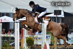 Claudine van Duffel wint CSIO pony"s GP te Lommel