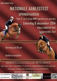 Nationale Aanlegtest - BWP Gewest Geel