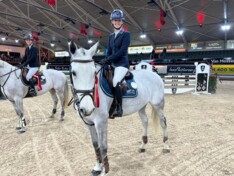 Claire Putters verzekert zich van podiumplaats in hoofdrubriek van Lier!