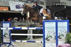 Jeroen Appelen ook 2de in het 1m35