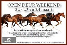 Lente opendeurdagen bij Ruitersport Emmers