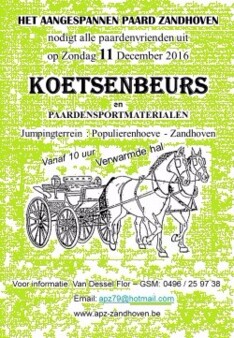 Zandhoven Koetsenbeurs - zondag 11 december