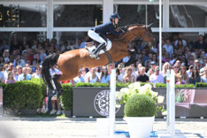 Gilles Thomas scoort podiumplaats in Hickstead!