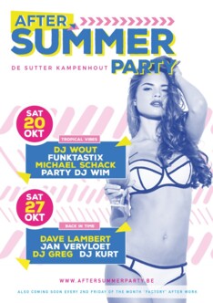 After Summer Party bij De Sutter Kampenhout