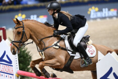 Tijskens en Vermeir springen op het podium tijdens de CSIOP Grand Prix