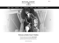 Nieuwe website voor Butler Court Stables