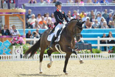 Charlotte Dujardin Goud in de dressuur