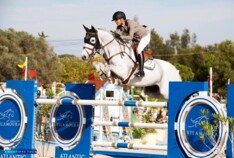 Celine Schoonbroodt 2de in CSI4*GP Vilamoura