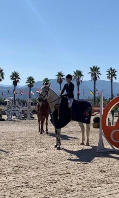 Gill Cools wint de CSI1* GP van Oliva Nova!