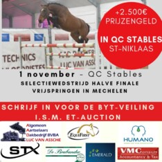 Geen Belgian Youngster Trials op 1 november