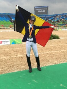 Goud voor Michèle George in de Freestyle.