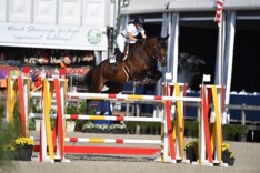Chloe Vranken start de dag op het podium!